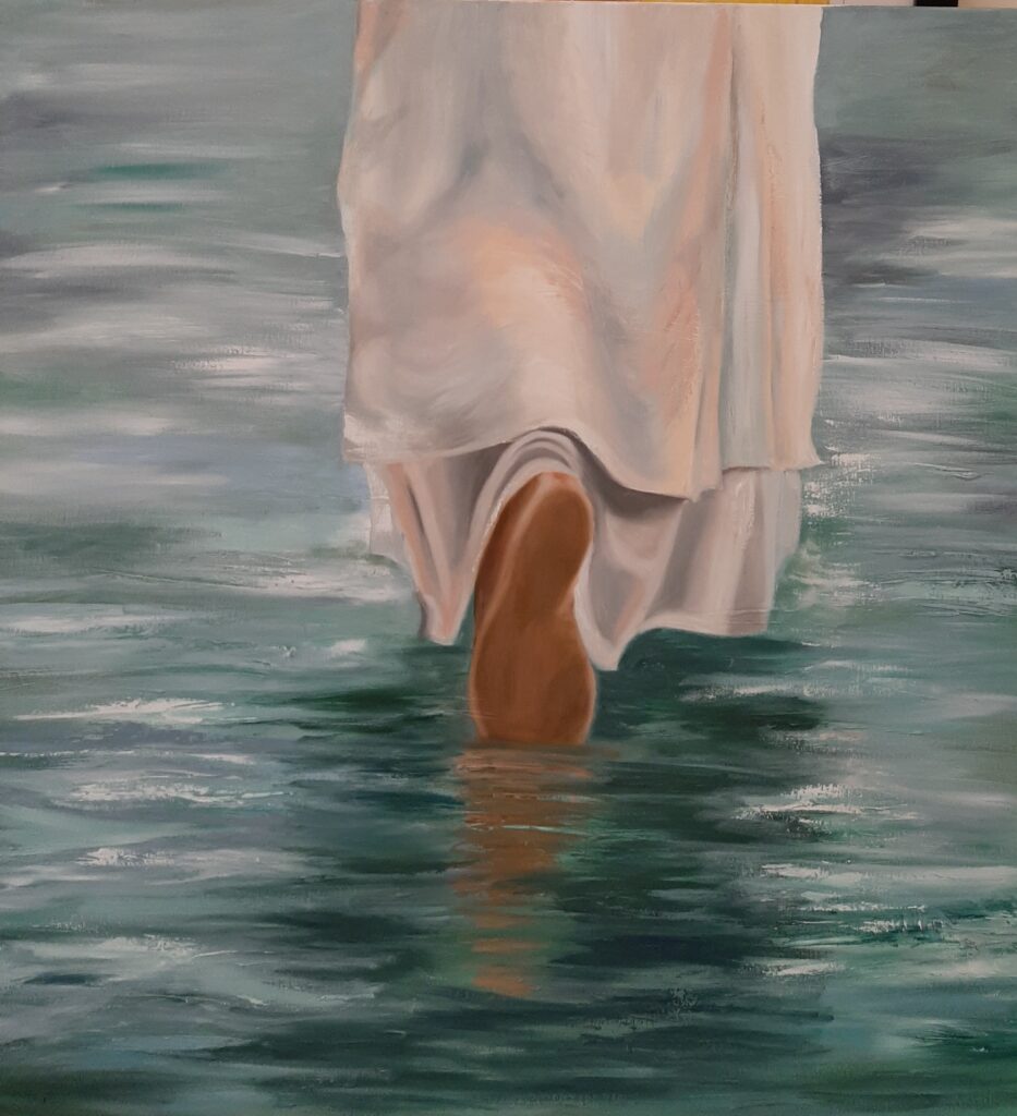 Spiritual-Walking on water